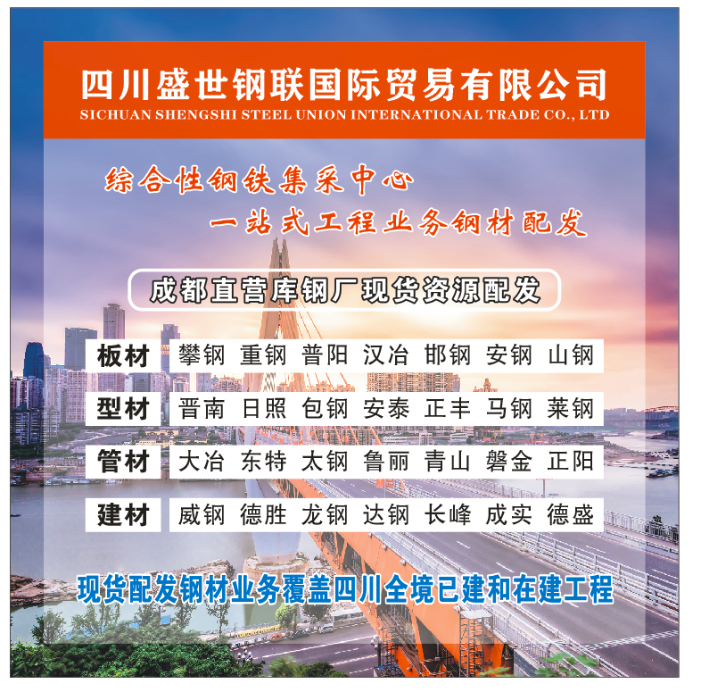 2026年1月19日成都市場主要品種鋼材價(jià)格行情匯總?cè)請?bào)