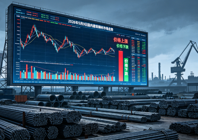 5月9日鋼市：現(xiàn)貨漲幅收窄成交回落 鋼價短期窄幅震蕩