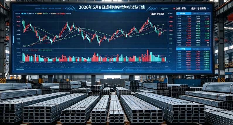 2026年5月9日成都市場鍍鋅型材價格行情