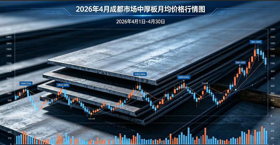 2026年4月1日-4月30日成都市場中厚板月均價格
