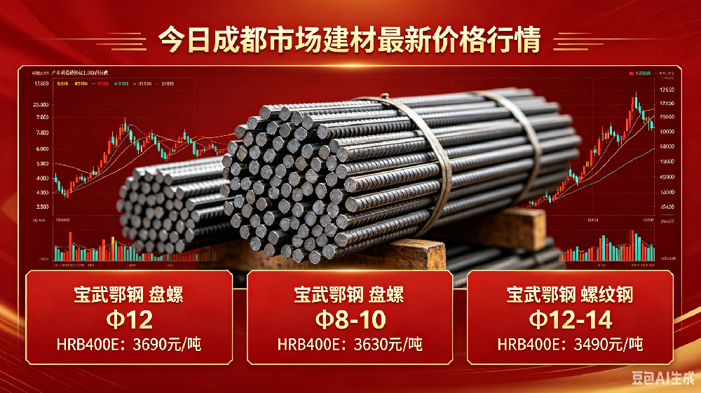 5月12日成都市場建材價格行情